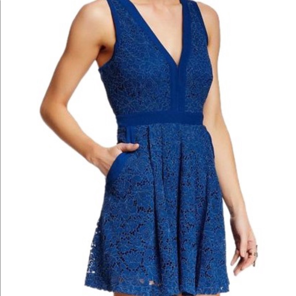 Free People Blue Dress